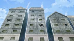 Anime Townhouse Exterior