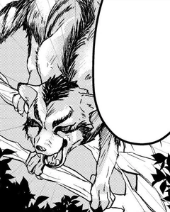 Grun depicted in manga