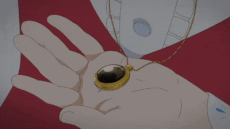 Myne activating the Contract Magic Tool