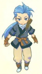 Chibi artwork for Narikiri Dungeon X.
