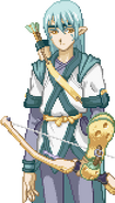 Status image in Tales of Phantasia (GBA).