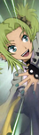 Cut-in image for Impact Cross in Tales of Vesperia.