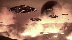 The Starships as they appear in the  of .