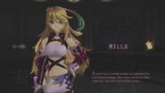 The Milla Maxwell select screen.