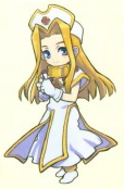 Chibi artwork for Tales of Phantasia: Narikiri Dungeon X.