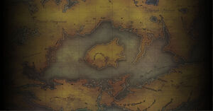 A map of Dailantia from the game.