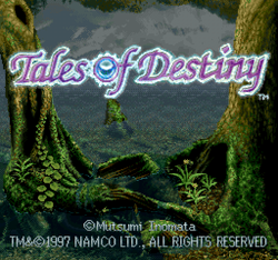 Title Screen (ToD PSX)