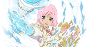 Cut-in image for Tales of the Rays, spirit gear attire.