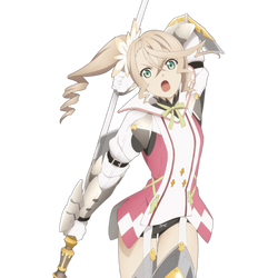 A46738 Tales of Zestiria the X Can badge Sorey & Alisha Diphda