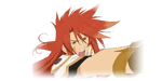 Cut-in image with long hair for Tales of the Rays.