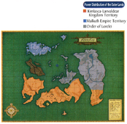 A map of Auldrant and its territories.