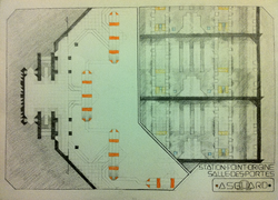 Plan salle des Portes