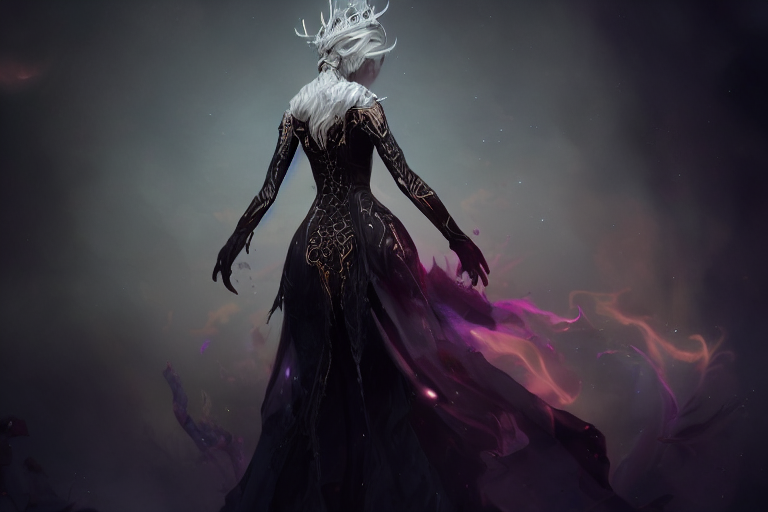 Wallpaper witch, in the dark, black magic, magical look, Elden
