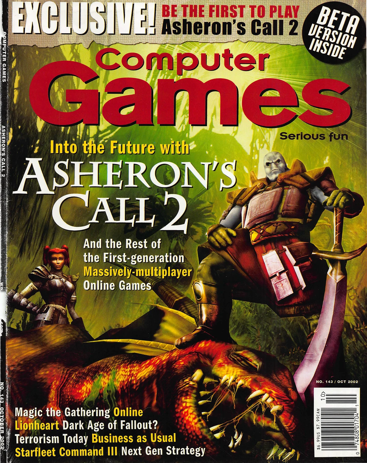 Asheron's Call 2: Computer Games Magazine October 2002 Cover Story |  Asheron's Call Community Wiki | Fandom