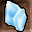 Crystallized Blue Flame Icon