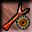 Gear Blade Slashing Bolt Icon