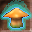 Blue Burning Mushroom Icon