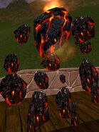 Silencia's Magma Golem Live