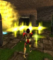 Empyrean Facility Live 4.jpg (46 KB) 150+ Aetheria slot opening quest, outer room. These wisps seem fairly harmless. They are weak to bludgeon and pierce but not to slash.