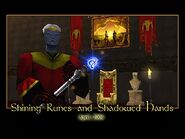 Shining Runes and Shadowed Hands Splash Screen