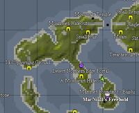 Miremdae Island Map