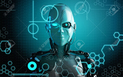 22250152-computer-robot-background-Stock-Photo