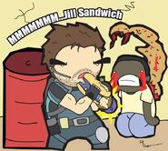 Resident Evil 5 Jill Sandwich by the lagz