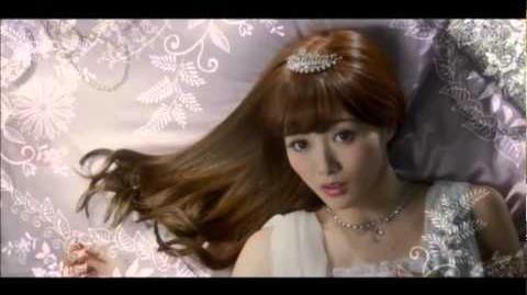 Mai Shiraishi (Nogizaka46) Hair Color Palty Ad