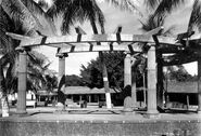 Pérgola del antiguo jardín principal