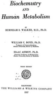 Biochemistry and Human Metabolism, Third Edition, title page.