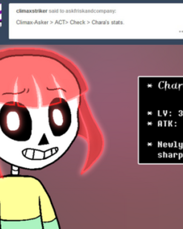 Chara Ask Frisk And Company Wiki Fandom Chara Ask Frisk And Company Wiki Fandom