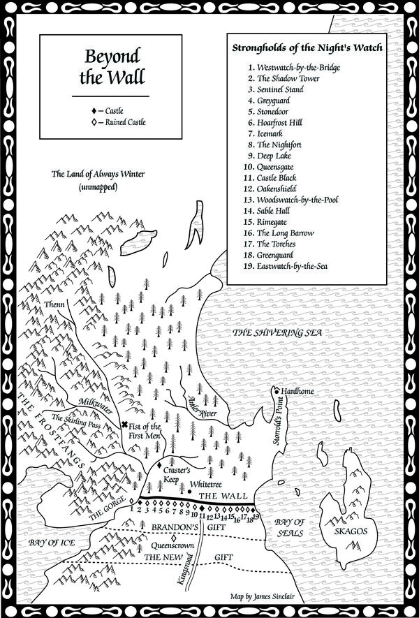 Beyond the wall ASOS map