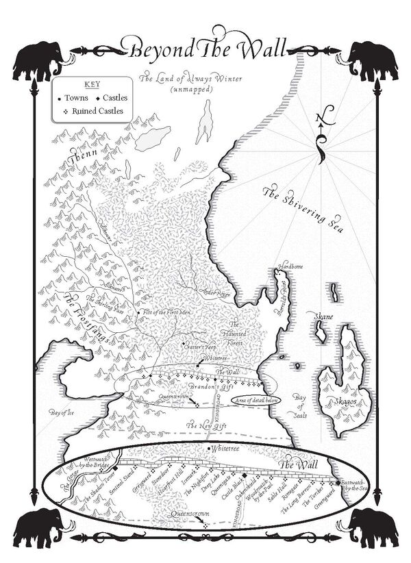 Beyond the wall Adwd map