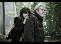 Bran Stark and Hodor HBO