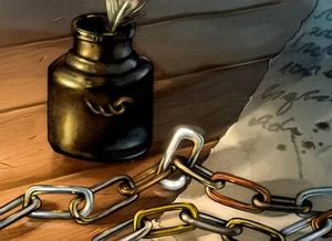 Bir üstadın farklı metallere sahip zinciri, Tim Durning © Fantasy Flight Games