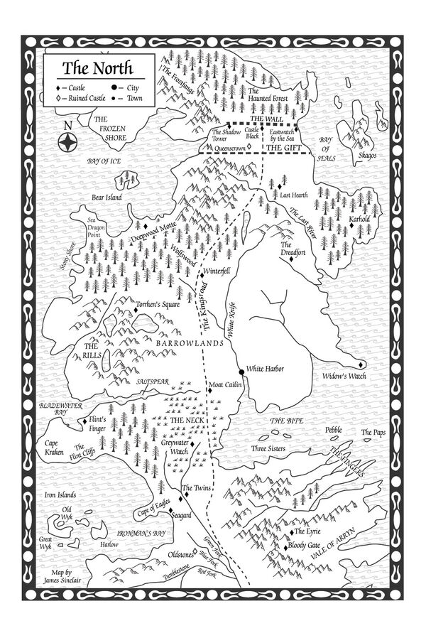 The north ASOS map