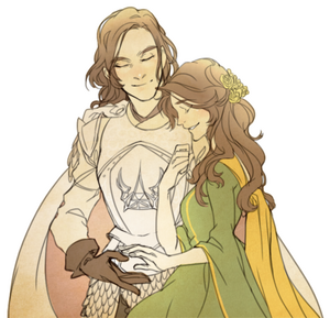 Loras and Margaery byAna