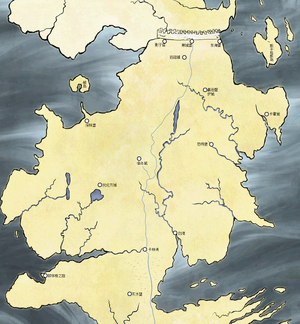 The North and the location of Winterfell