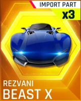 Epic Import Parts (Asphalt 9)