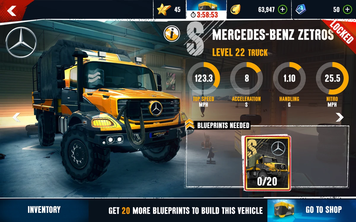 Mercedes-Benz Zetros | Asphalt Wiki | Fandom