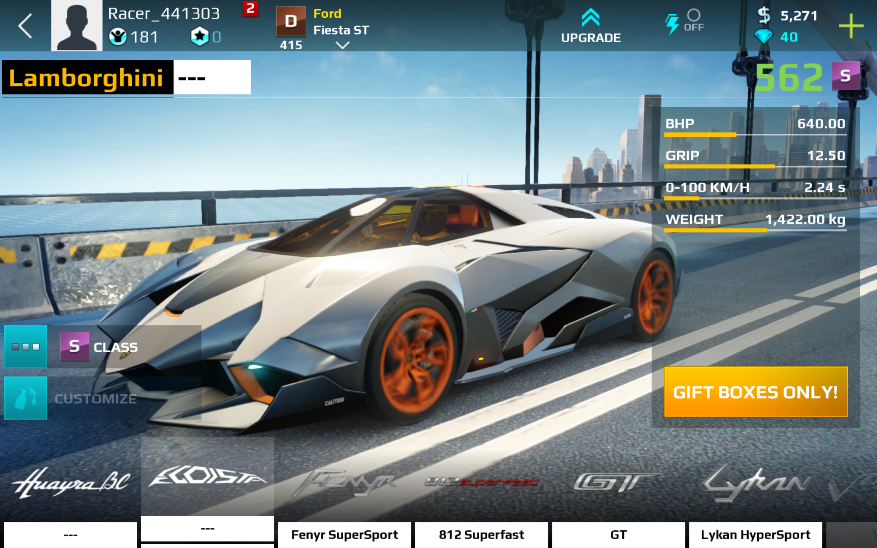 Lamborghini Essenza SCV12 debuts in the Asphalt 9 video game