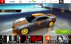 Camaro GS Decal 12