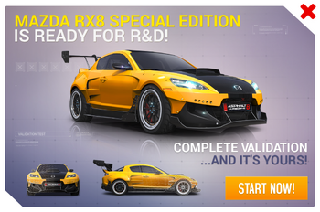 Mazda RX-8 Special Edition R&D Promo.png