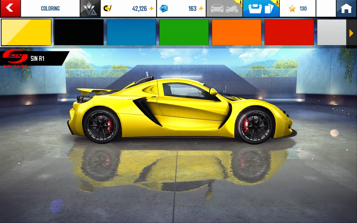SIN R1 (colors) | Asphalt Wiki | Fandom
