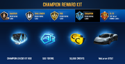 McLaren 675LT Champion League Rewards