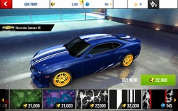 Camaro GS Decal 9