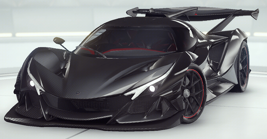 black apollo car