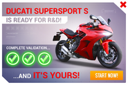 Promo ad for the SuperSport S' R&D event