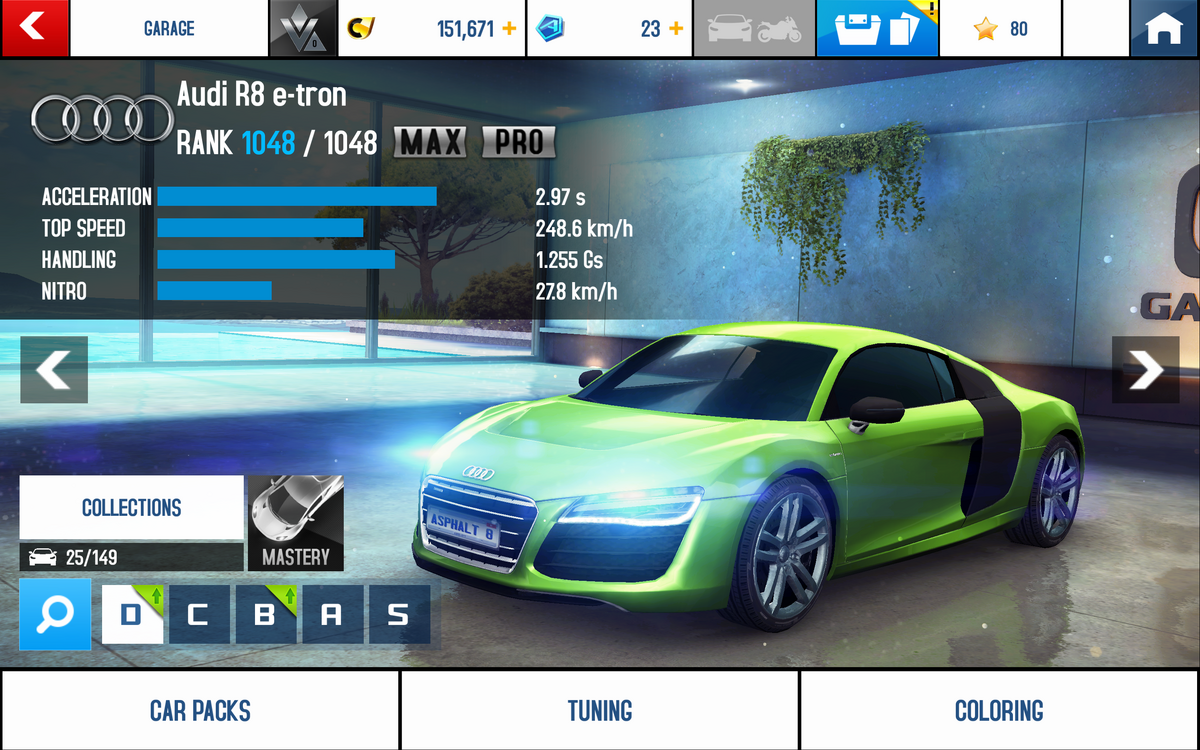 Audi r8e store