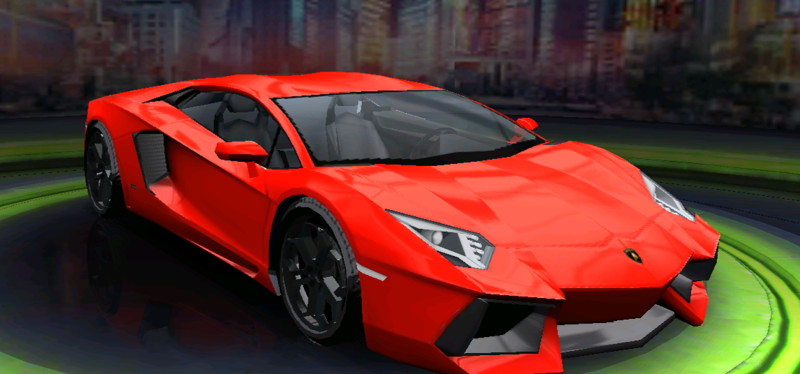 Lamborghini Aventador Tron Theme